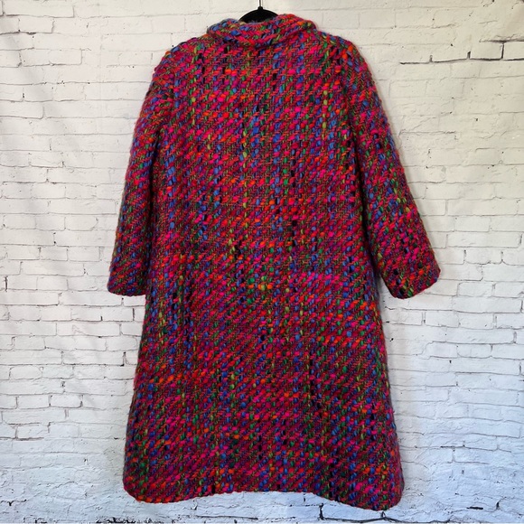 🎉HP🎉 RARE Vintage Amelia Gray Beverly Hills Knit Winter Jacket Coat EUC 1960s - Picture 5 of 16